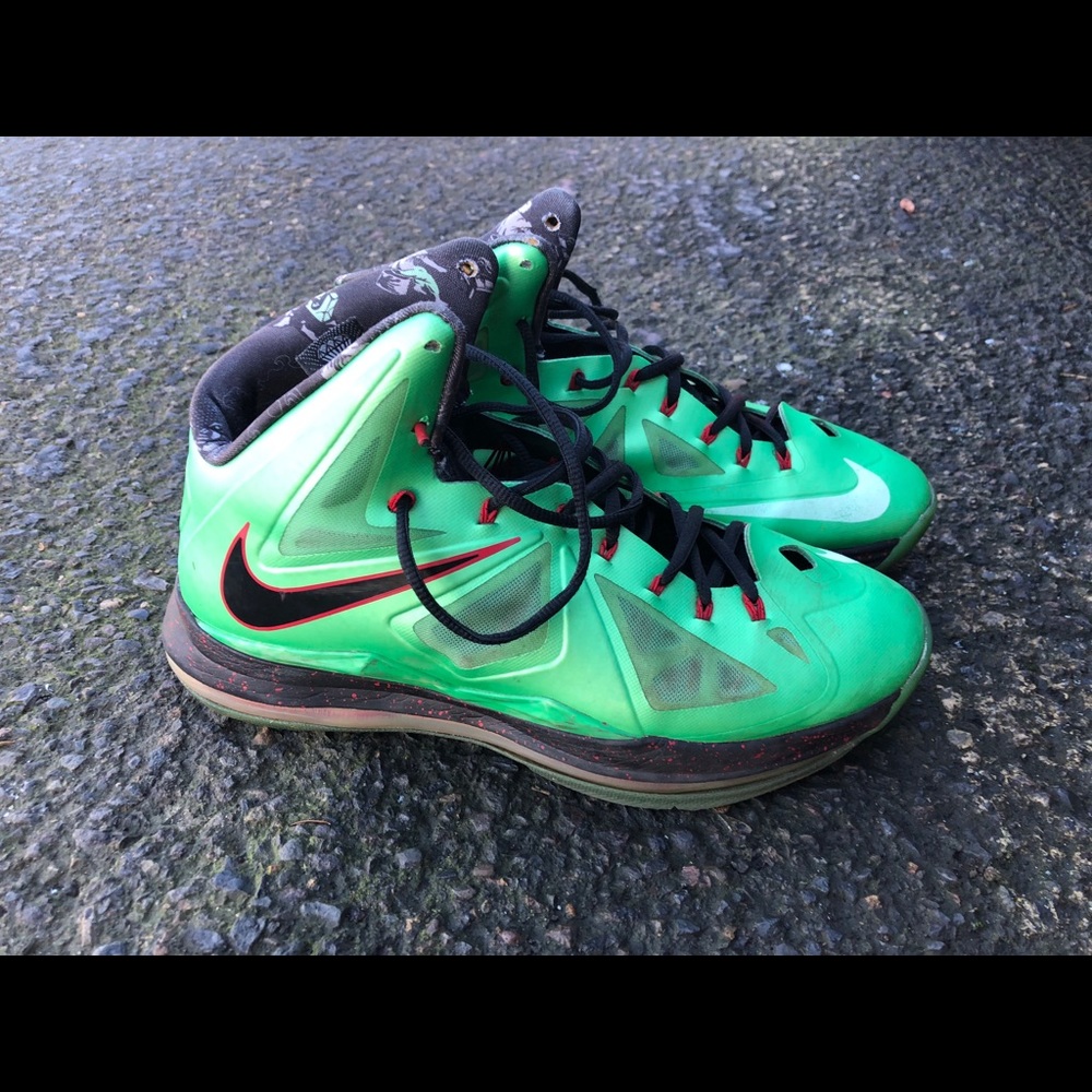 Nike Lebron X Cutting Jade